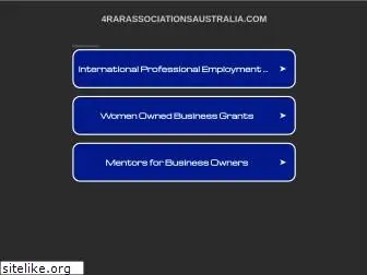 4rarassociationsaustralia.com