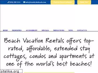 4rentbythebeach.com