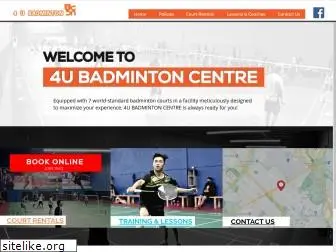 4ubadminton.com