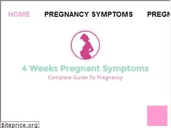 4weekspregnantsymptoms.com