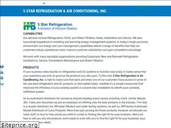 5-starrefrigeration.com