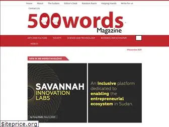 500wordsmag.com