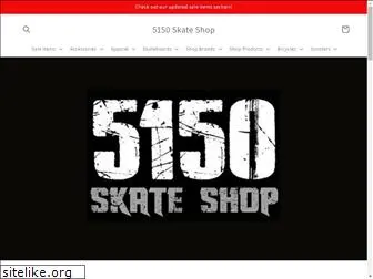5150skateshop.com