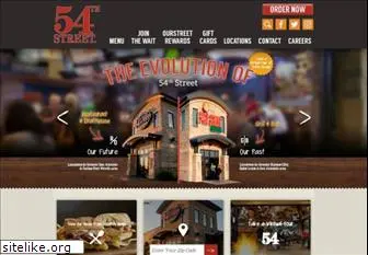 54thstreetgrill.com