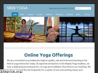 5809yoga.com