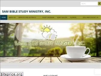 5ambiblestudyministry.org