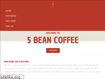 5beancoffee.com