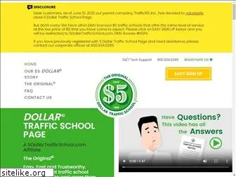 5dollartrafficschoolpage.com