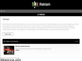 5kreklam.com.tr