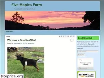 5maplesfarm.com