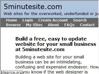 5minutesite.com