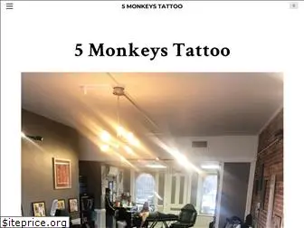 5monkeystattoo.com