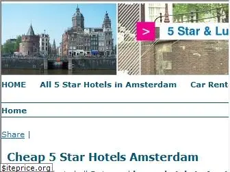 5starhotelsamsterdam.com