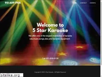 5starkaraoke.com