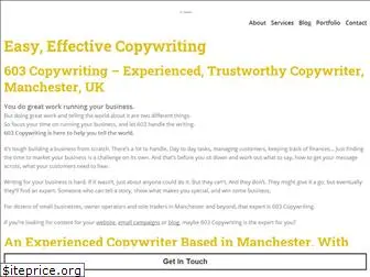 603copywriting.co.uk