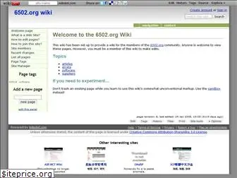 6502org.wikidot.com