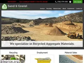 76sandandgravel.com