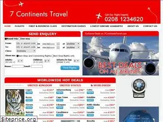 7continentstravel.com