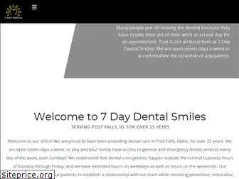 7daydentalsmiles.com