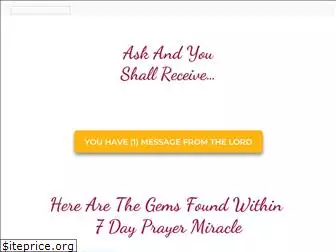 7dayprayermiracle.com