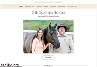 7hlquarterhorses.com