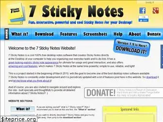 7stickynotes.com