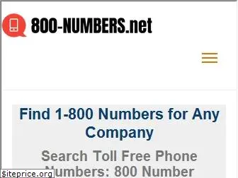 800-numbers.net