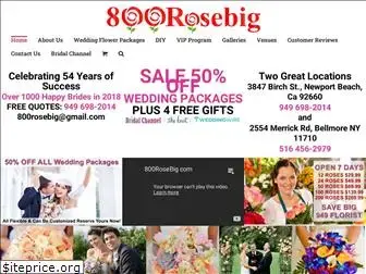 800rosebigweddingflorist.com