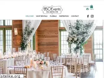 850eventrentals.com