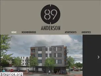 89anderson.com