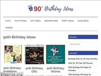 90thbirthdayideas.com