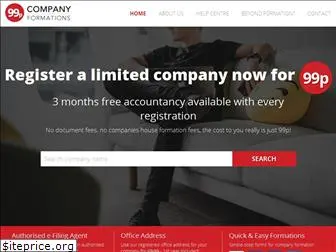 99pcompanyformations.co.uk