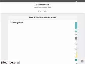 99worksheets.com