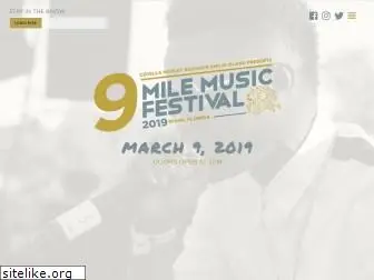 9milemusicfestival.com