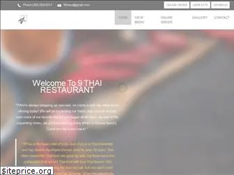 9thairestaurant.com