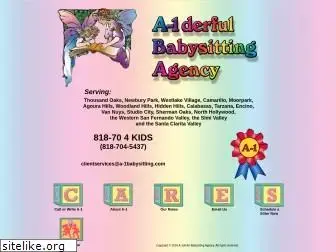 a-1babysitting.com