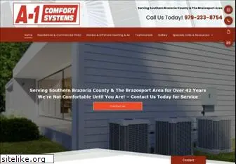 a-1comfort.com