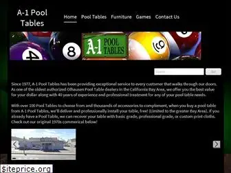 a-1pooltable.com