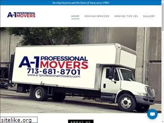 a-1professionalmovers.com