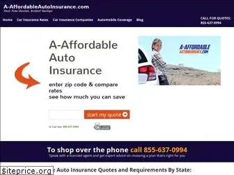 a-affordableautoinsurance.com