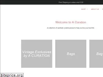 a-curation.com