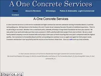 a-oneconcreteservices.com