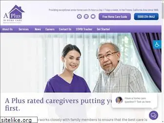 a-plusinhomecare.com