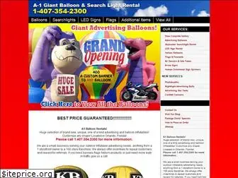 a1balloonrentals.com