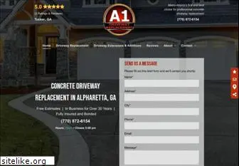 a1driveway.com