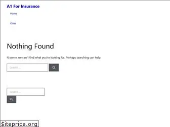 a1forinsurance.com