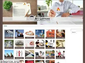 a1letters.com