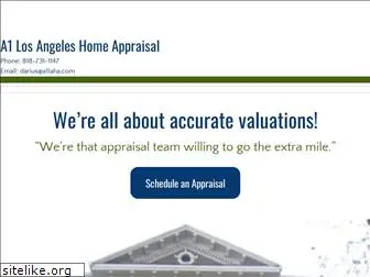 a1losangeleshomeappraisals.com