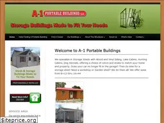 a1portablebuildings.com