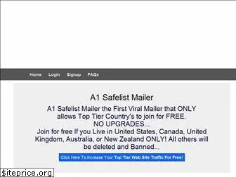 a1safelistmailer.com